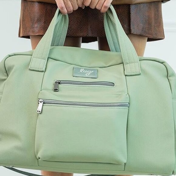 NWT- LUG- CHARGER OVERNIGHT DUFFLE | MATTE LUXE | SAGE - Picture 7 of 8